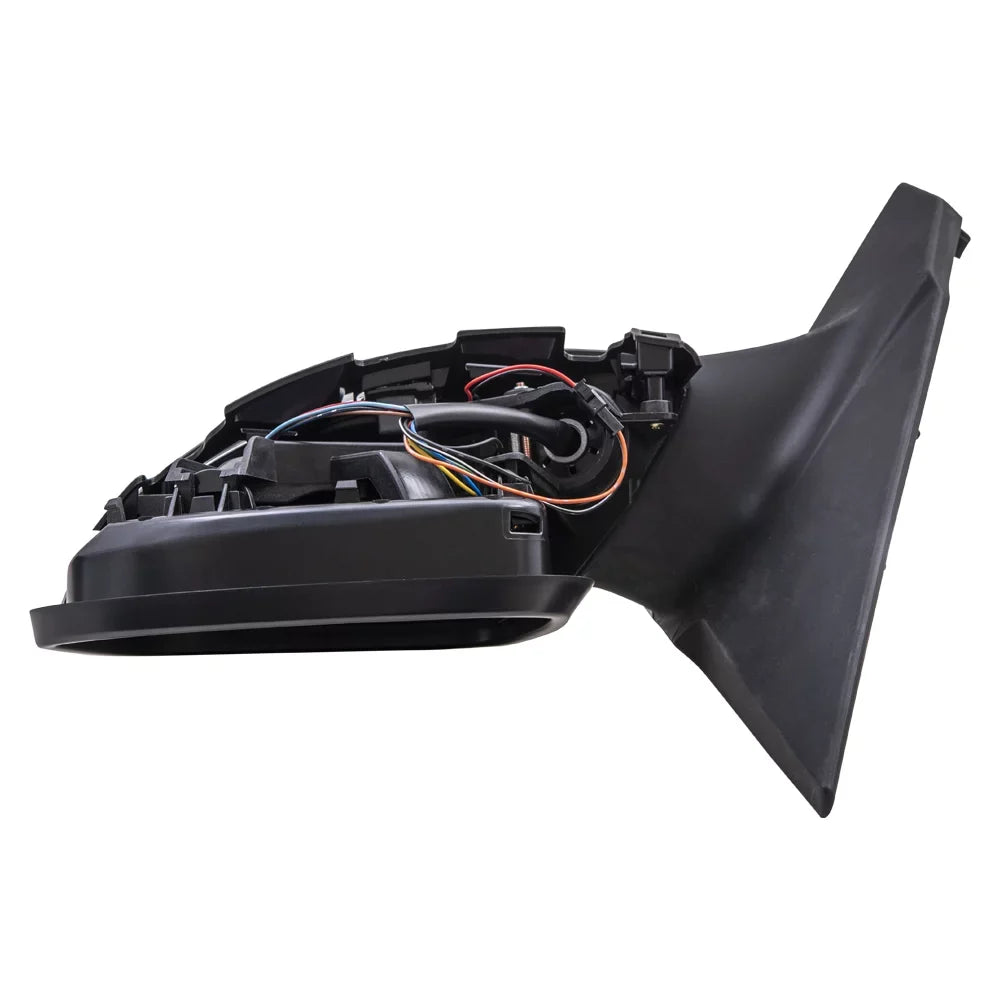 Brock Aftermarket Replacement Driver Left Power Mirror With Heat-Sizeignal-Camera Paint To Match Black Compatible With 2020-2021 Nissan Sizeentra