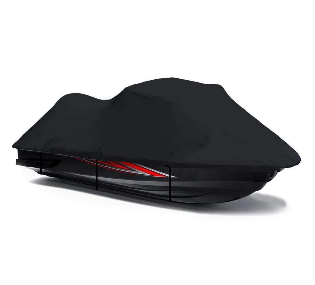 BLACK PWC 600D JET SizeKI Cover Compatible for Kawasaki SizeTX-12F / JT1200D7F 2003 2004 2005 2006 2007 2008