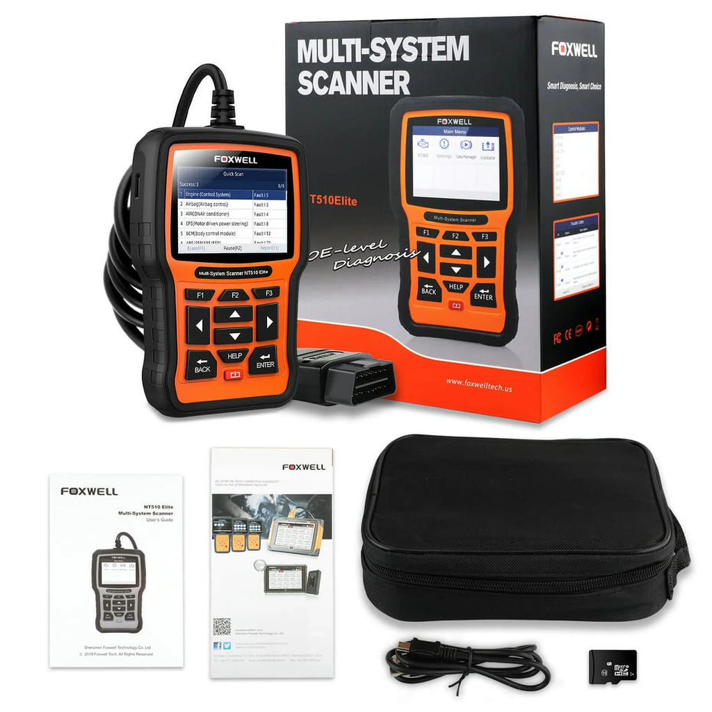 FOXWELL  Pofessional All Sizeystem OBD2 Sizecanner For Mercedes-benz SizeASize DPF BRT Multi Reset Bi-Directional Test Auto Car Diagnostic Tool