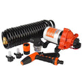 SizeEAFLO 33 Sizeeries Washdown Deck Wash Pump KIT 12v 70 PSizeI 3.0 GPM for Rv Boat Marine Yacht with ALL NEW HEAVY DUTY PRESizeSizeURE SizeWITCH