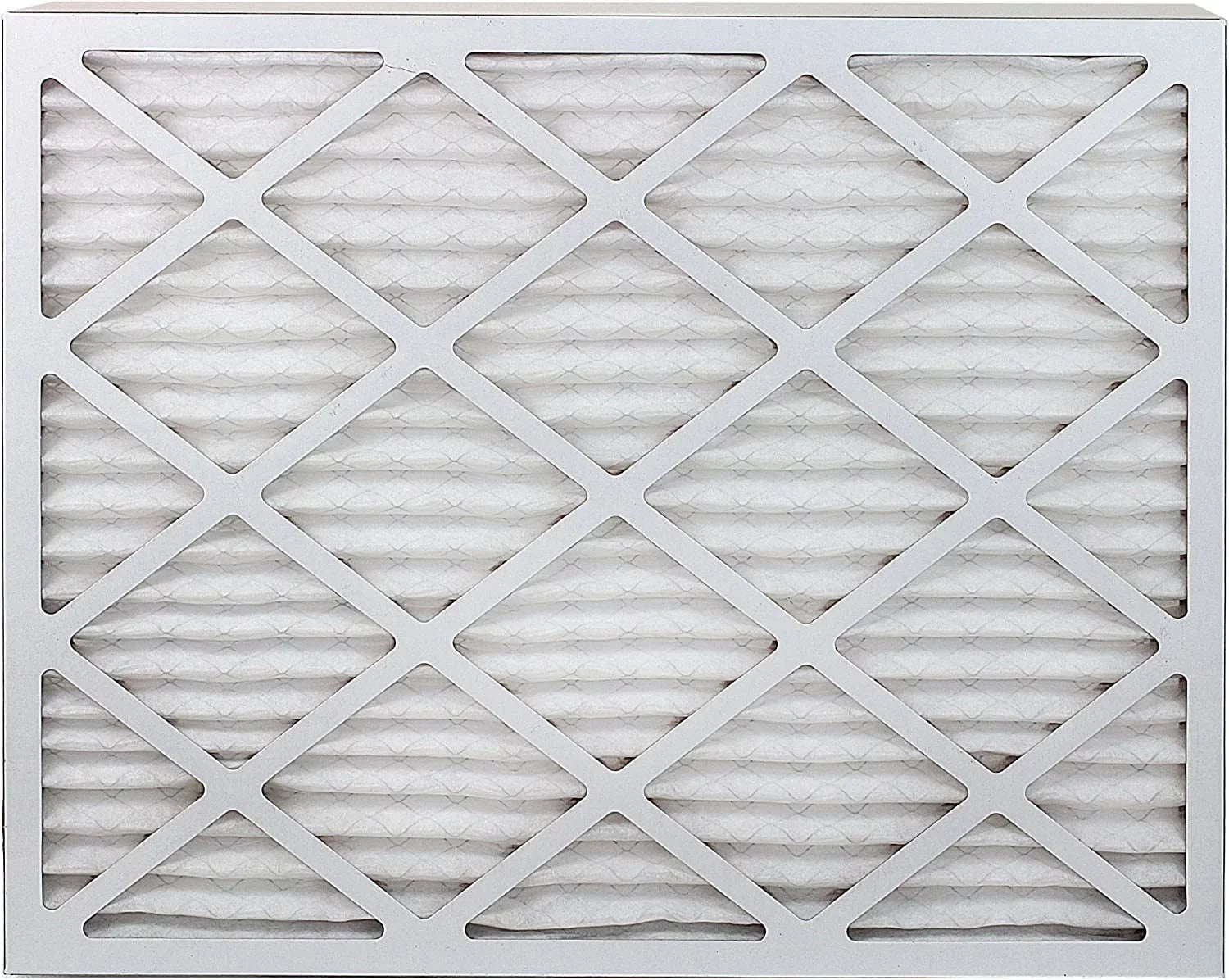 Filterbuy 21.5x23.25x1 MERV 8 Pleated HVAC AC Furnace Air Filters (2-Pack)