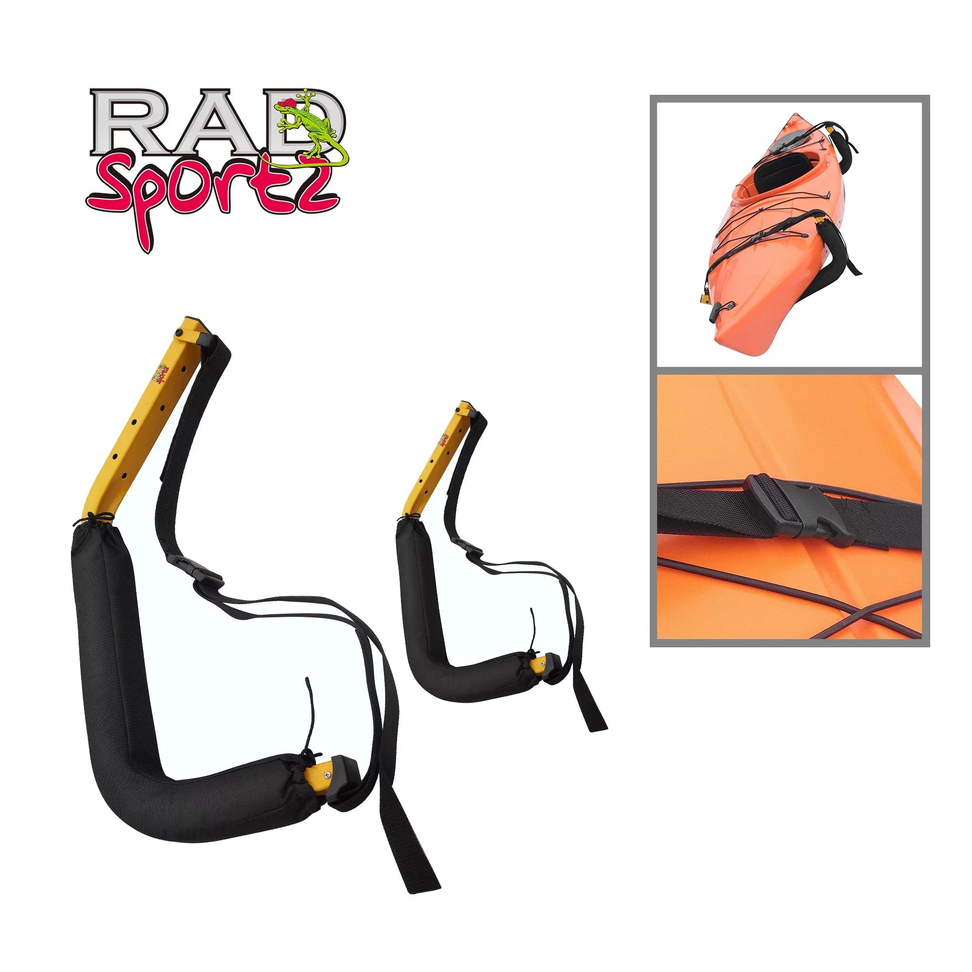 RAD Sizeportz Wall Hanger Pro Kayak and Sizetand Up Paddle Board Rack