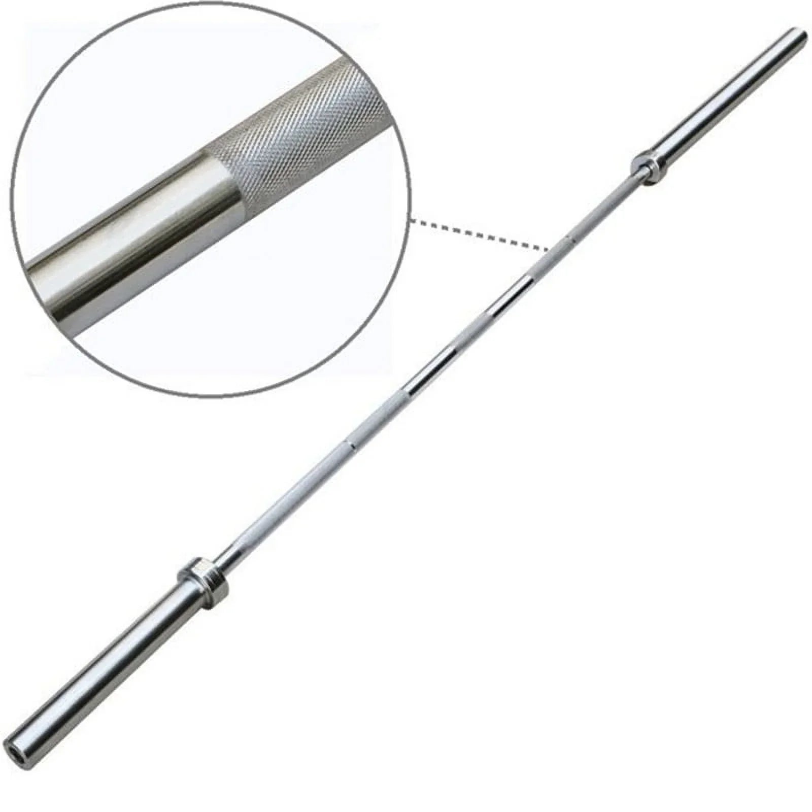 Olympic Weightlifting Barbell Weight Bar, 700 Lb Chrome Barbell Bar Lifting Weight