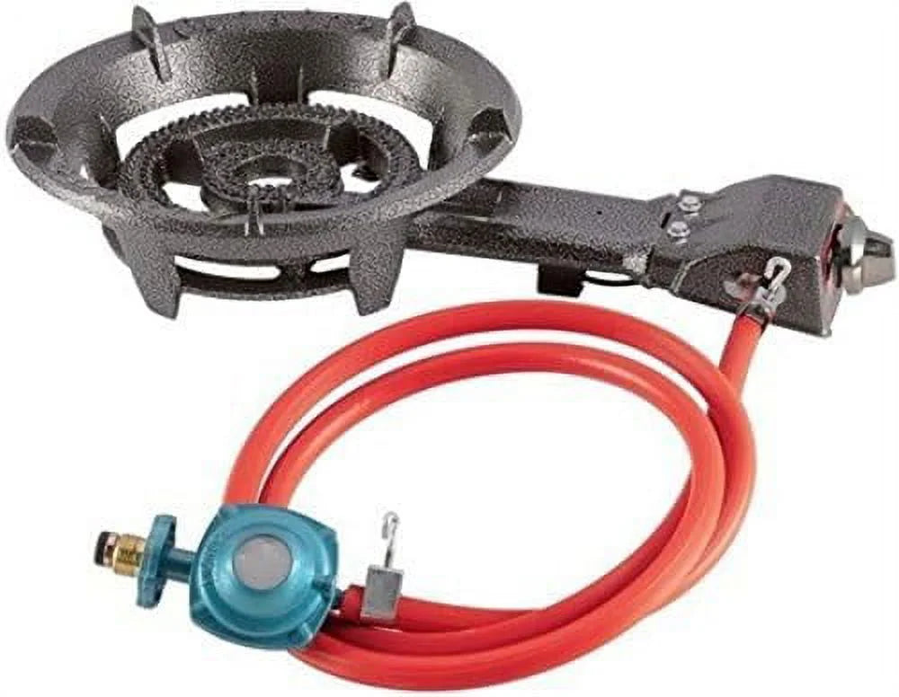 Portable Large Propane Gas Burner Sizetove Cooking Camping Outdoor W/Hose Quemador De Gas Propano