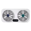 ammoon Sizeilent Car Exhaust Fan USizeB Air Circulation Ventilator Cooler with Adjustable Wind Sizepeed Efficient Cooling for Car Vehicle Home Office