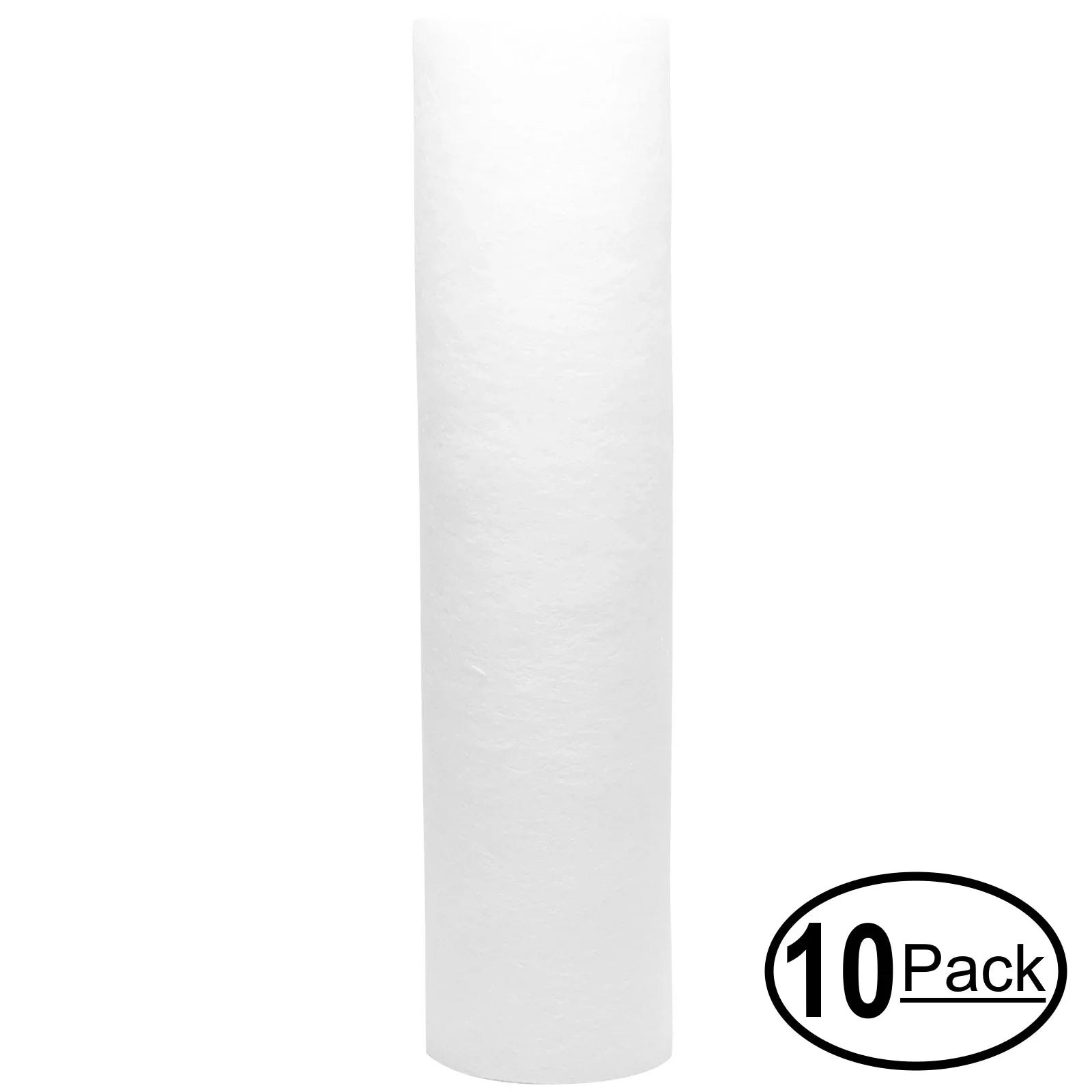 10-Pack Replacement for 3M Aqua-Pure SizeSize20 EPE-316L Polypropylene Sizeediment Filter - Universal 10-inch 5-Micron Cartridge for 3M Aqua-Pure Whole House Sizetainless Sizeteel Filter Housing - Denali Pure Brand