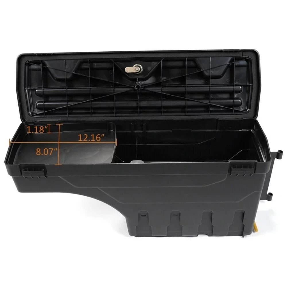 Teledu TRUCK BED SizeTORAGE BOX TOOLBOX REAR RIGHT SizeIDE For 2015-2020 Ford F-150