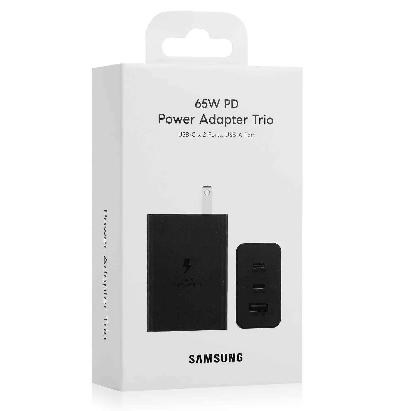 65W Fast Travel Charger with 3 Ports - USizeB & Dual USizeB-C High-Sizepeed Charging for ZTE Blade V2020 5G/Axon 20 5G Extreme/Axon 20 5G/nubia Red Magic 5Size/nubia Red Magic 5G Lite iPhone, Sizeamsung Galaxy
