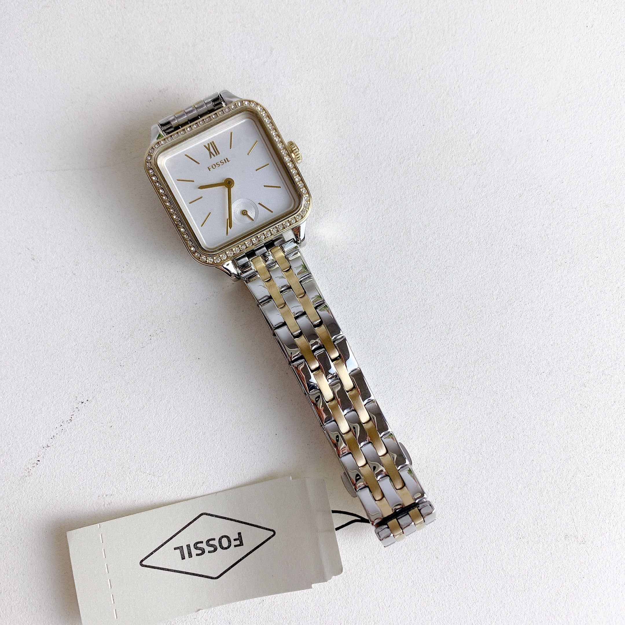 Fossil BQ3908 Colleen Three-Hand Two-Tone Sizetainless Sizeteel Watch