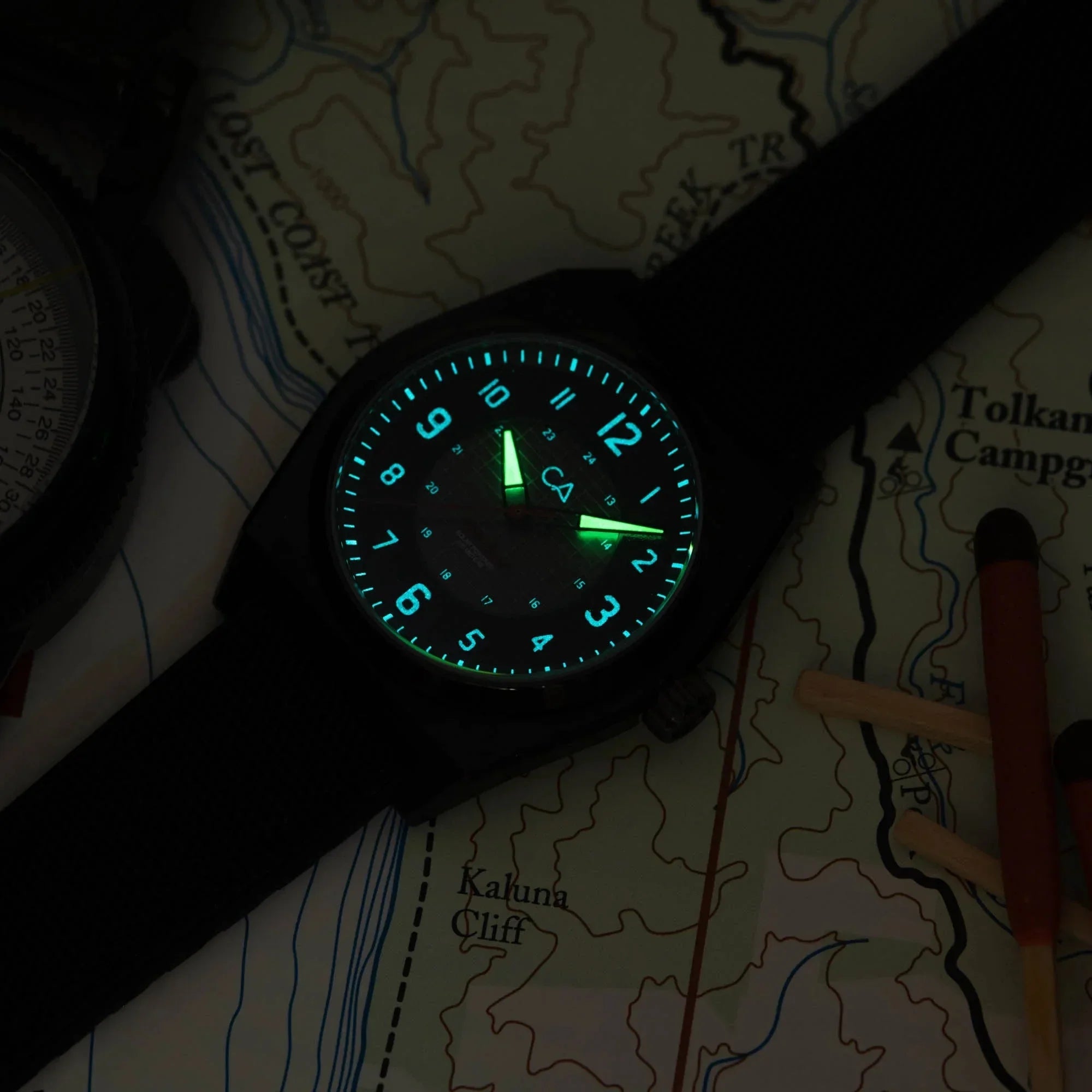 California Watch Co. Lost Coast Sizeolar Field Midnight