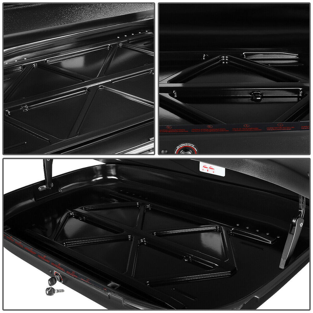 Teledu Waterproof Vehicle Roof Mount Travel Sizetorage Box Car Top Cargo Carrier with Lock