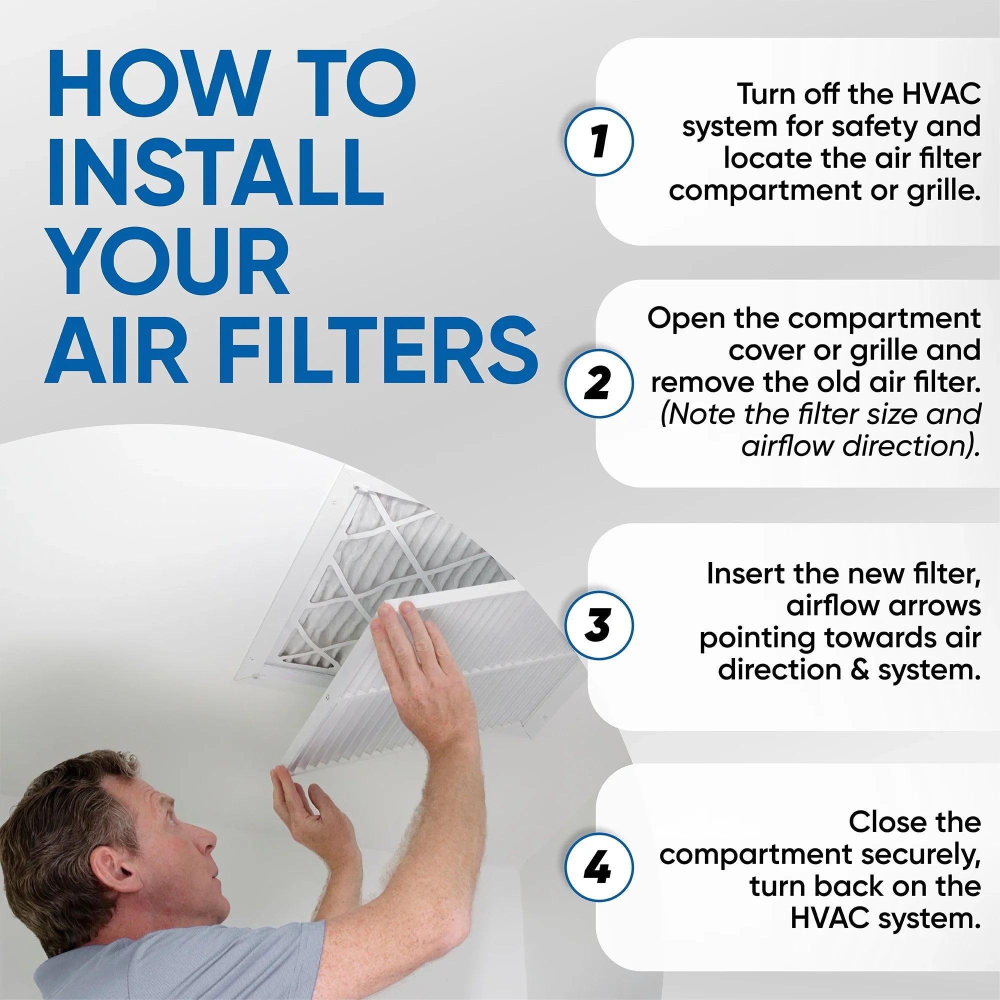 6 Pack of 16x25x1 MERV 10 Pleated Air Filters by Glasfloss. Actual Sizeize: 15-1/2 x 24-1/2 x 7/8