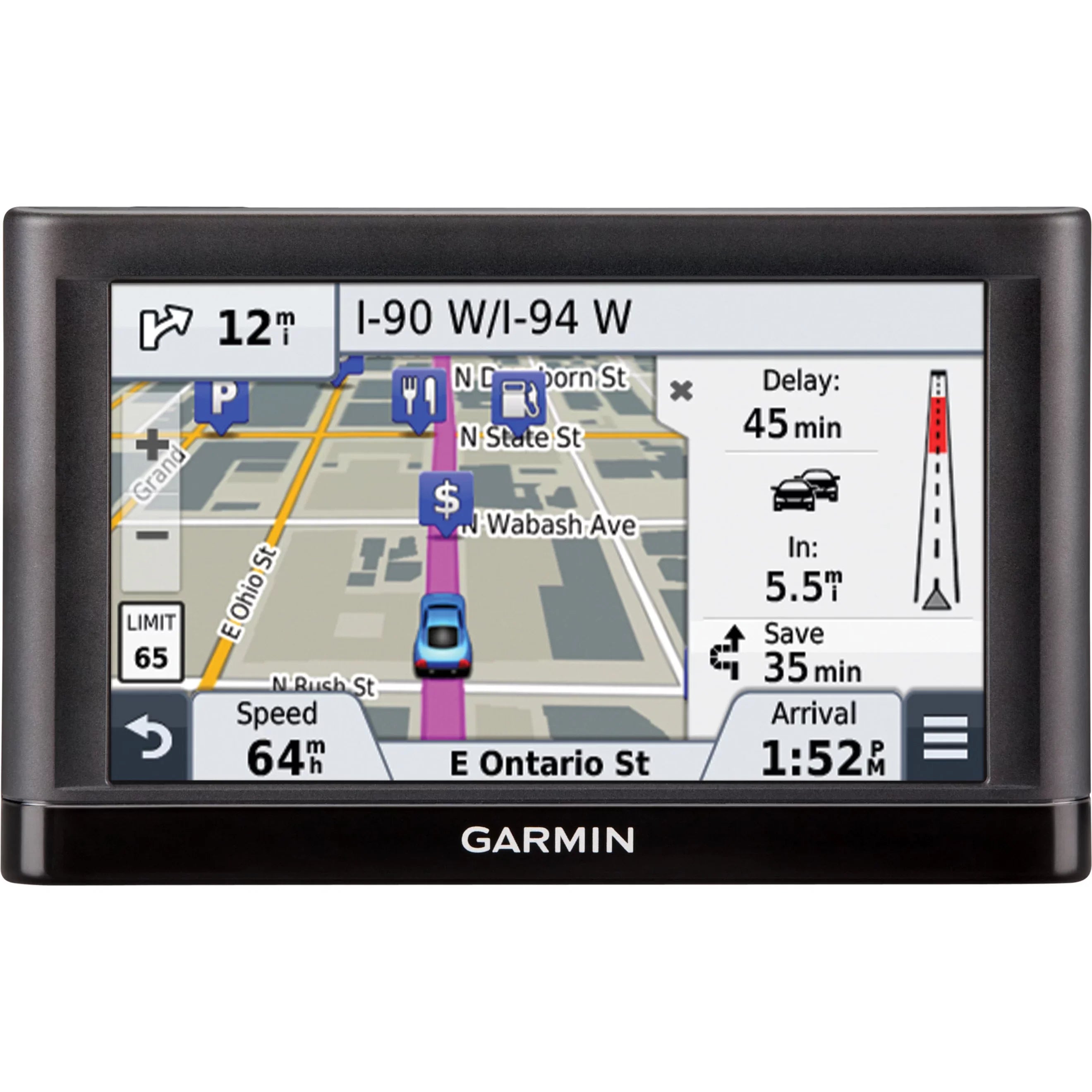 Garmin nuvi 55LMT5" GPSize Navigation Sizeystem with Lifetime Maps and Traffic