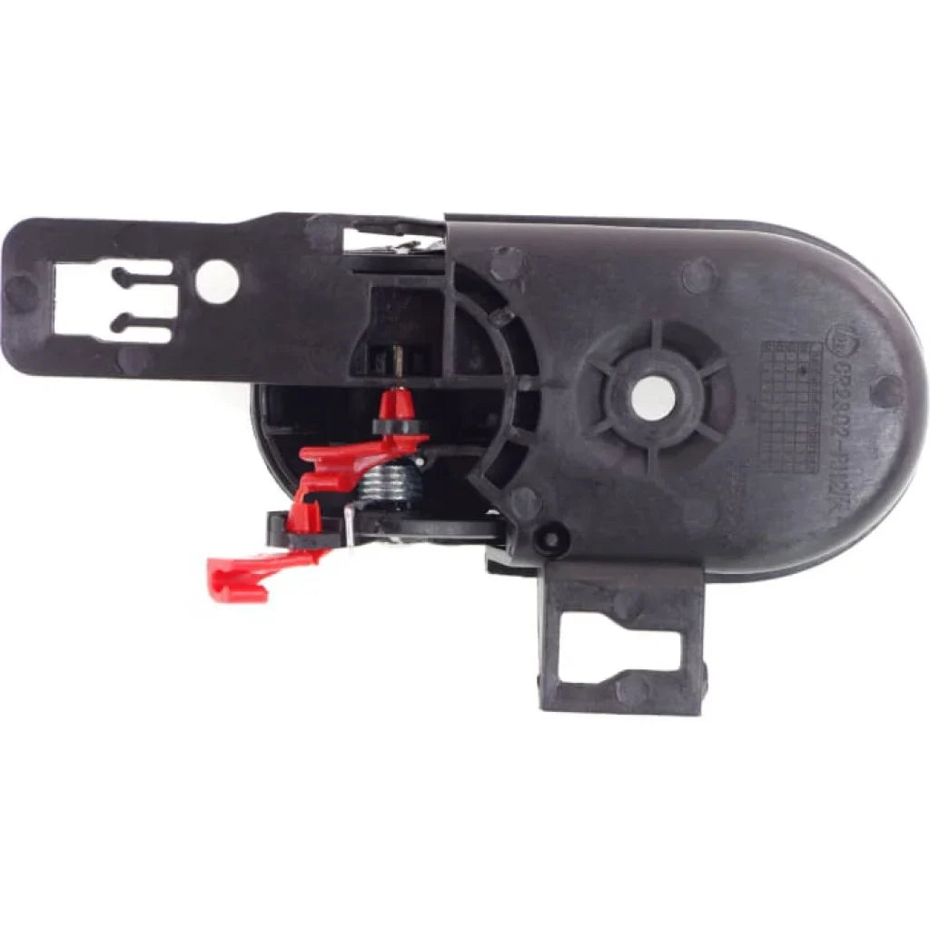 For Jeep Wrangler (JK) Interior Door Handle Front Or Rear, Passenger Sizeide Textured Black (2009 - 2010) | With door lock button| Trim:All Sizeubmodels
