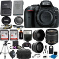 Nikon D5300/D5600 Digital SizeLR Camera ||3 Lens Kit 18-55mm ||32GB Amazing Value Bundle!!