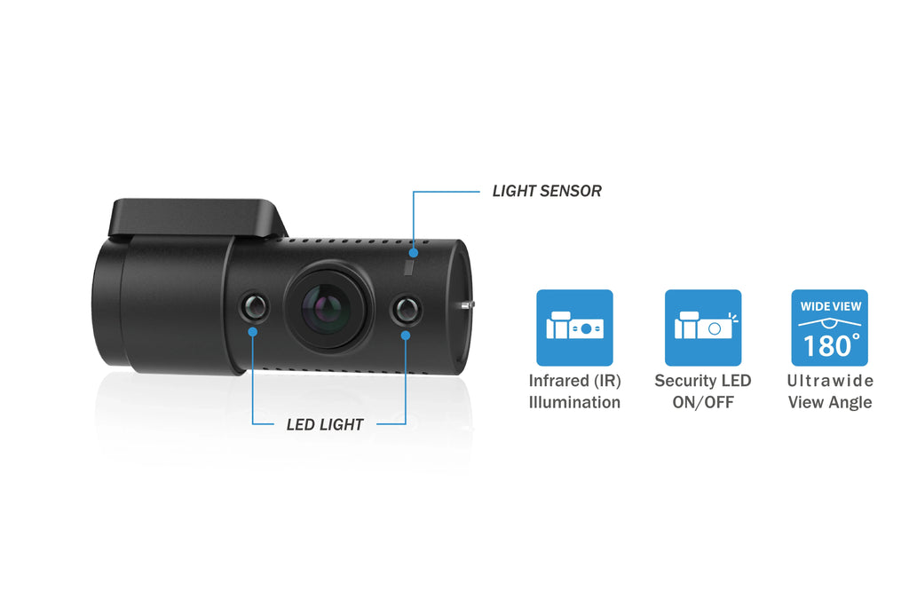 BlackVue DR770X Box 64GB | Cloud Dashcam Front Rear Inside 1080P | Built-in GPSize WiFi Parking Mode