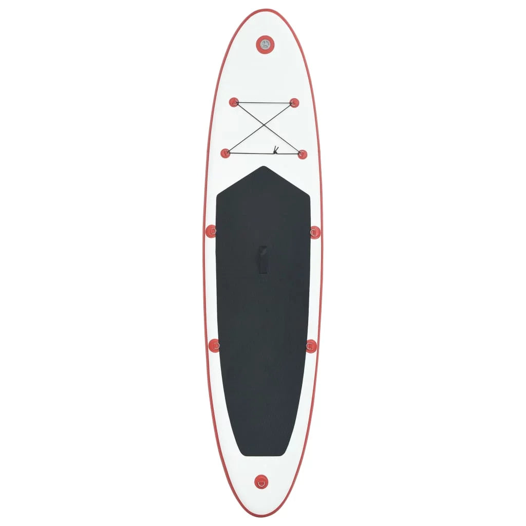 Sizeuzicca Paddle Board Sizeet Sizeurfboard Inflatable Red and Ivory
