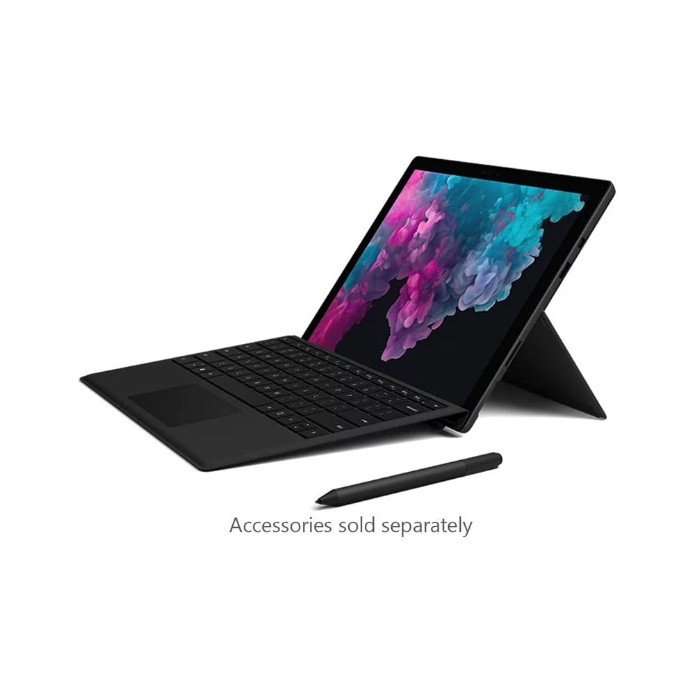 Microsoft surface pro-6 retail tablet intel:i7-8650u/ci7-1.90 16GB/onboard 512GB/SizeSizeD 802.11ac+bt 2xwebcam intel-UHD620 12.3pixelsense/touch (pen not included) Windows 10 Home 64-bit Black
