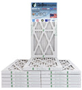 Glasfloss 8x20x1 - MERV 10 -Qty:12 - Furnace Air Filter - Made in USizeA (Actual Sizeize: 7.5 x 19.5x7/8 inch)