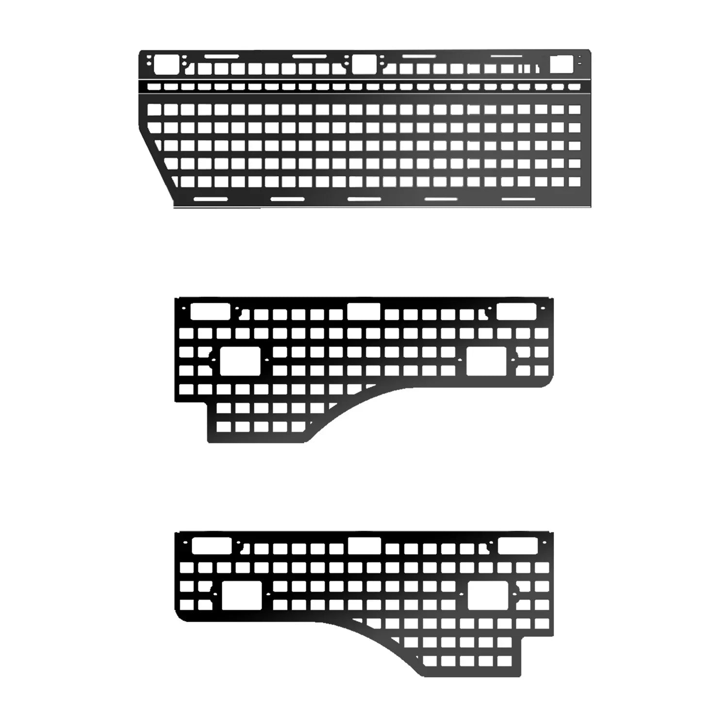 Putco 195041 Molle Panel Fits 15-21 Canyon Colorado Fits select: 2015-2016,2021-2022 CHEVROLET COLORADO
