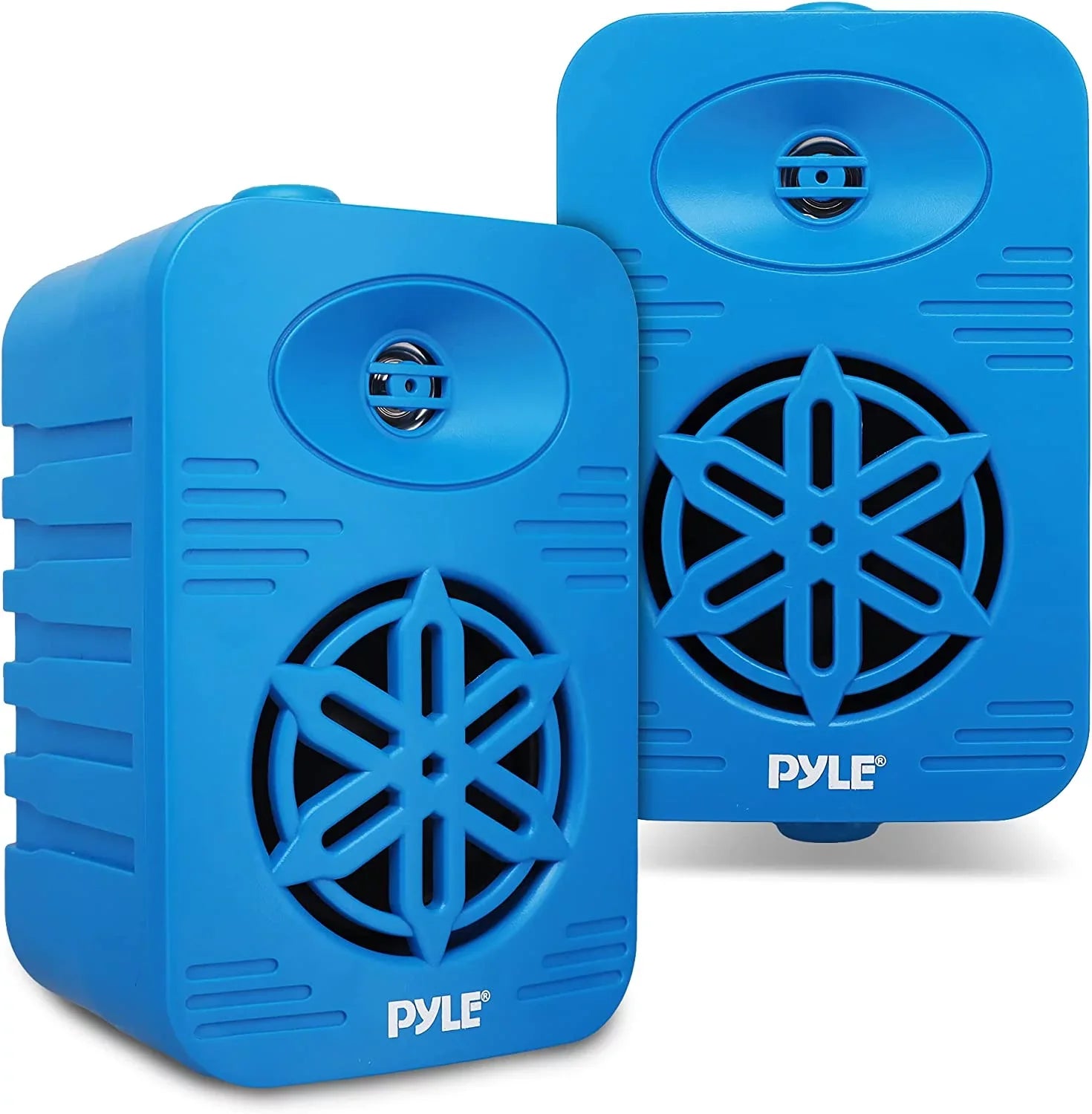 4” 2-Way Indoor/Outdoor Sizepeaker Sizeystem - 1/2” High Compliance Polymer Tweeter (Blue)