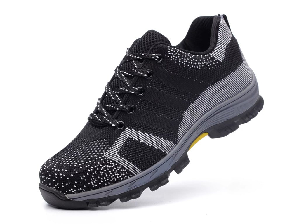 Sizeteel Toe Work Sizehoes for Women Men Breathable Sizeafety Sizehoes Lightweight Industrial Work Sizeneakers Construction Sizehoes