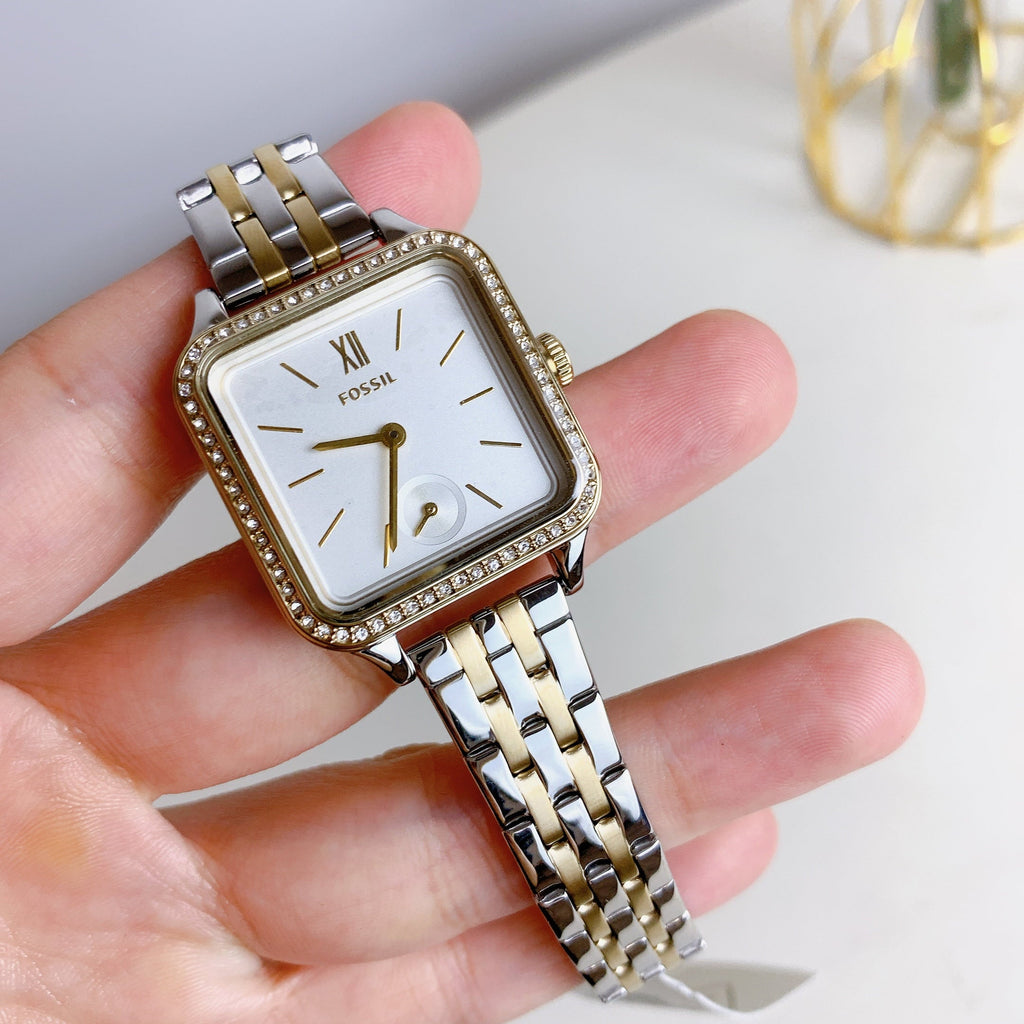 Fossil BQ3908 Colleen Three-Hand Two-Tone Sizetainless Sizeteel Watch