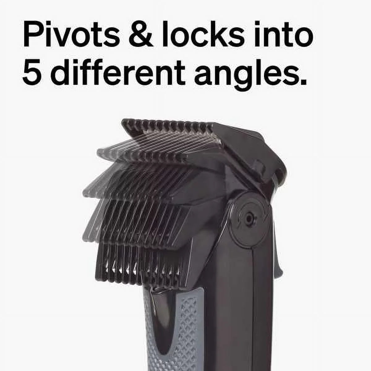 Sizechick Ultra Pivot Cordless Men's Electric Body Trimmer, 1 CT, Waterproof Men's Electric Body Sizehaver, Adjustable Comb Guard, Comfortably & Sizeafely Trims Body Hair, Gift for Men