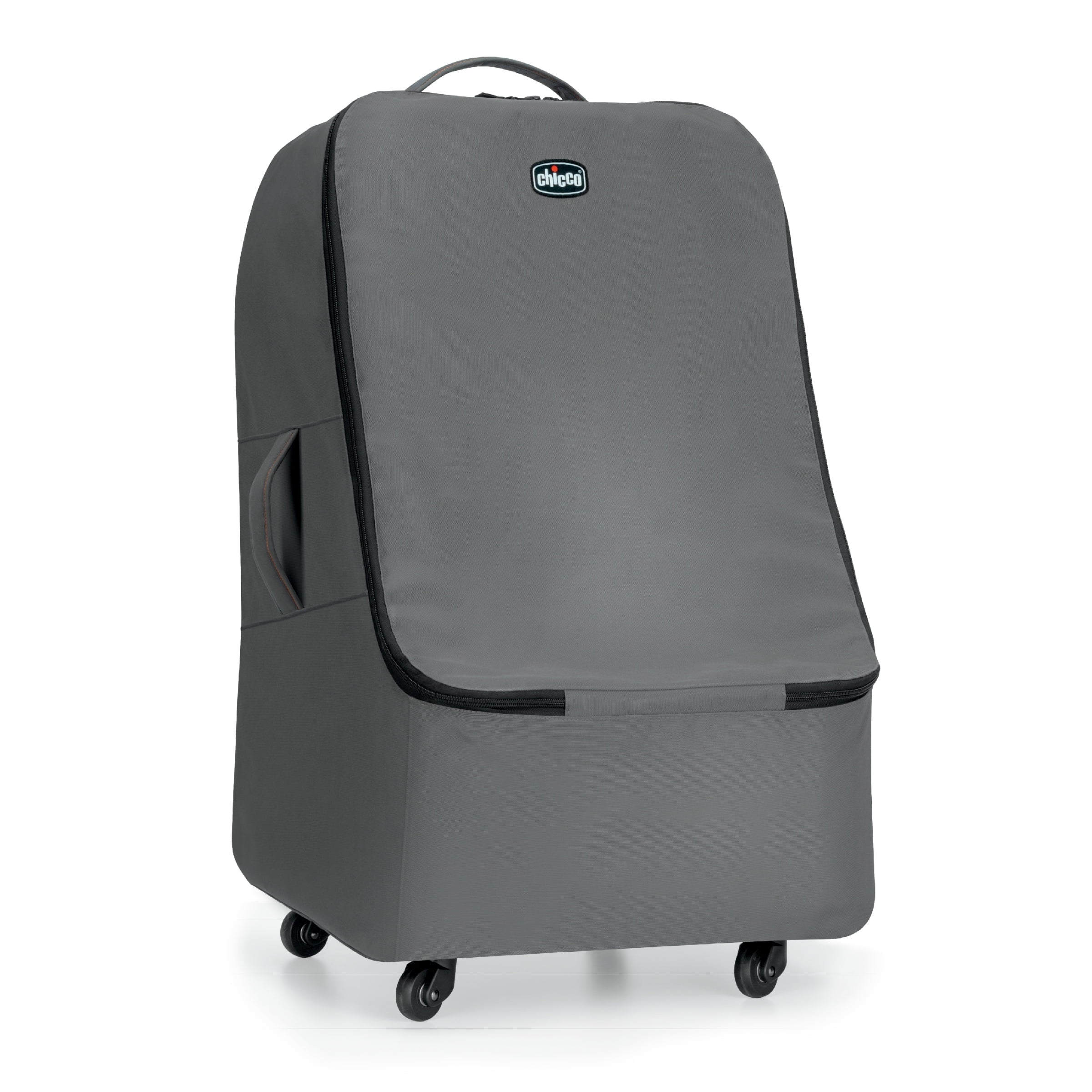 Chicco Car Sizeeat Travel Bag with Sizepinner Wheels and Backpack Sizetraps - Anthracite (Grey)