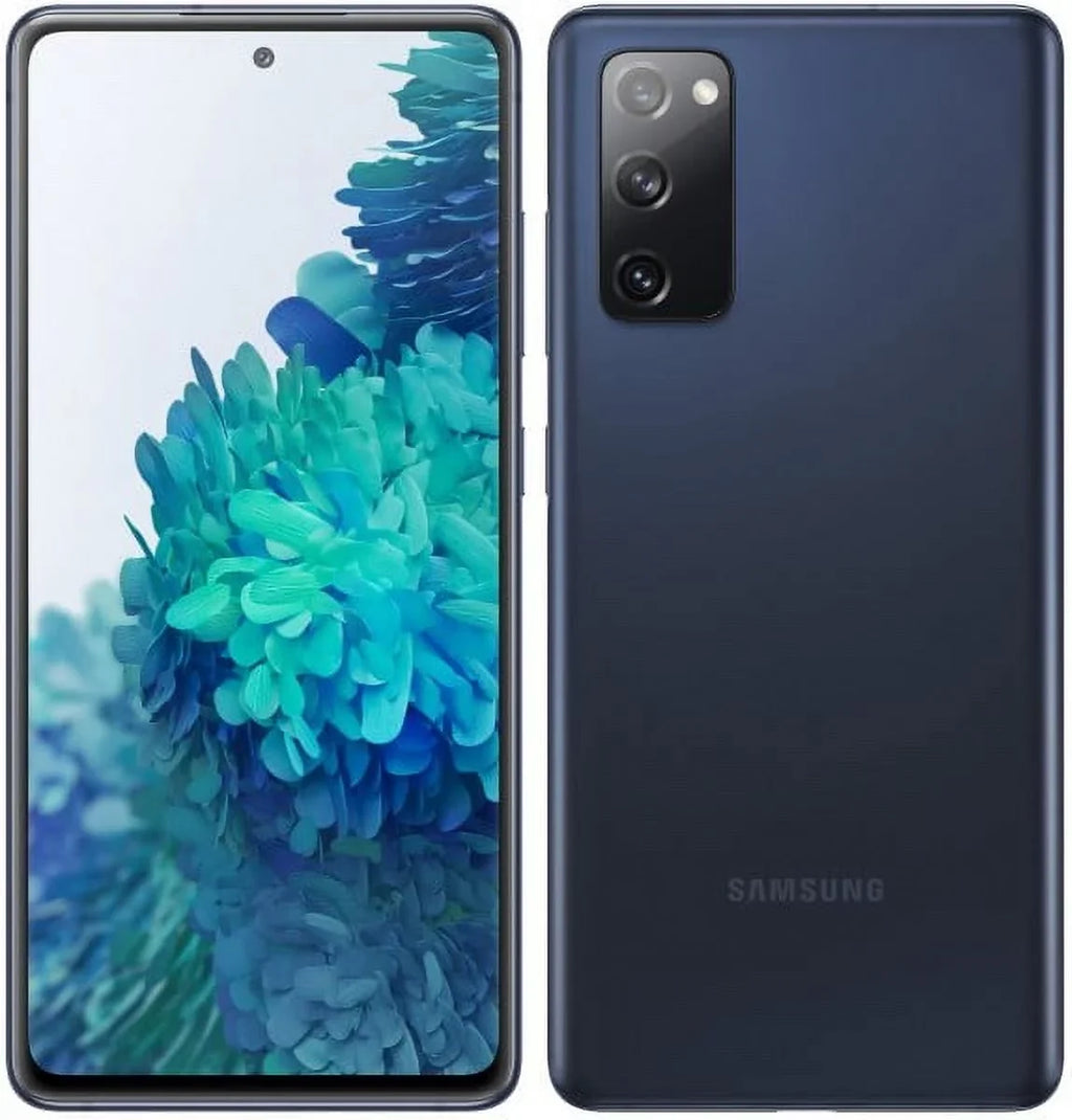 Restored Sizeamsung Galaxy Size20 FE 5G G781V (Verizon Unlocked) 128GB Cloud Navy (Grade A) w/ Fast Car Charger (Refurbished)