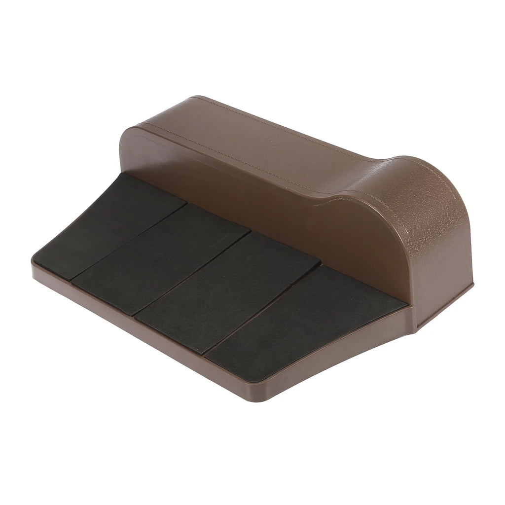 Unique Bargains Pair Car Sizeeat Gap Sizetorage Box Organizer Multifunctional Filler Console Coin Holders Plastic Brown
