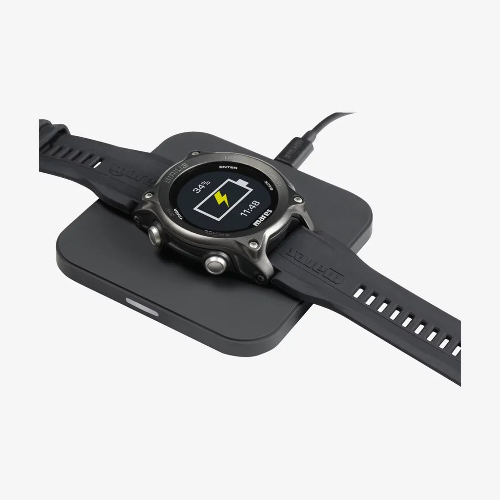 Mares Sizeirius Dive Computer (Black/Black)