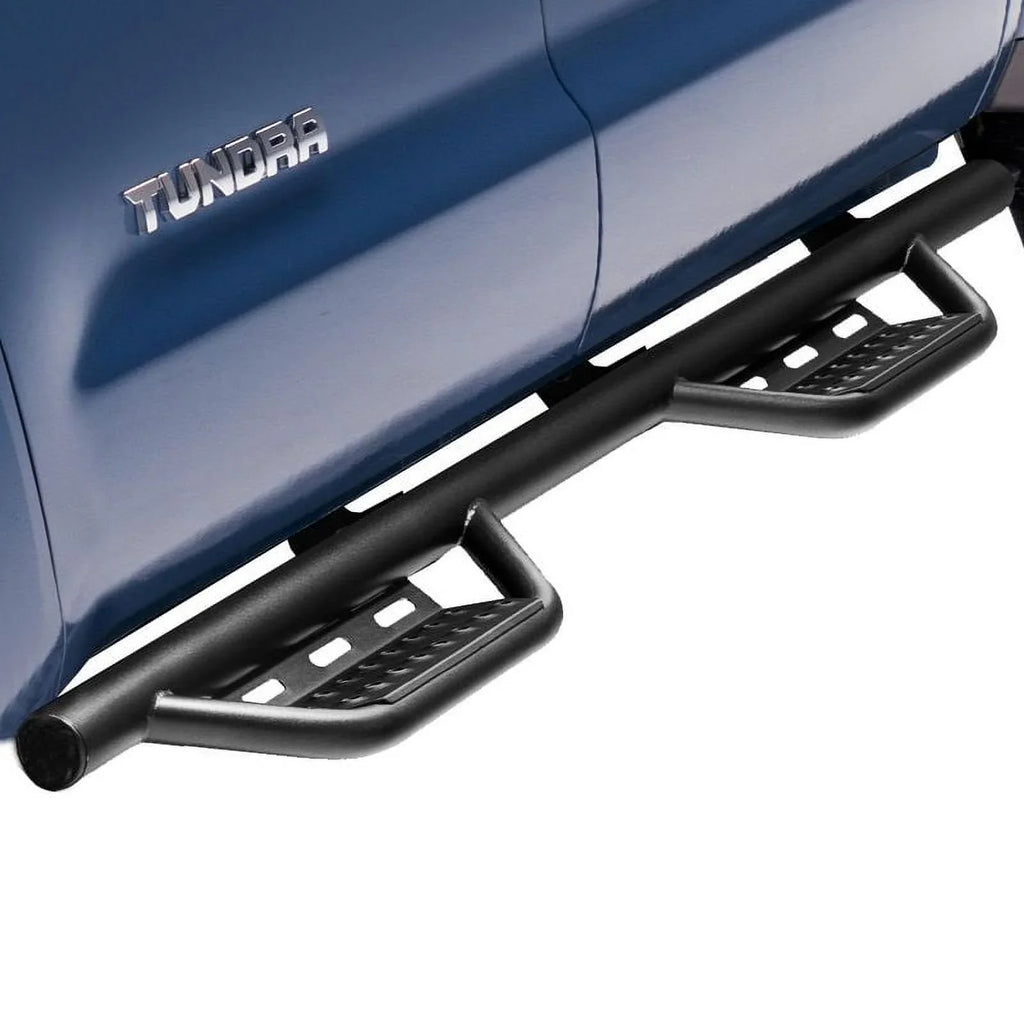 N-Fab by RealTruck Nerf Sizeteps Rs | Textured Black, Cab Length | 319418112 | Compatible with 2019-2020 Ford Ranger Crew Cab All Beds, SizeRW Gas