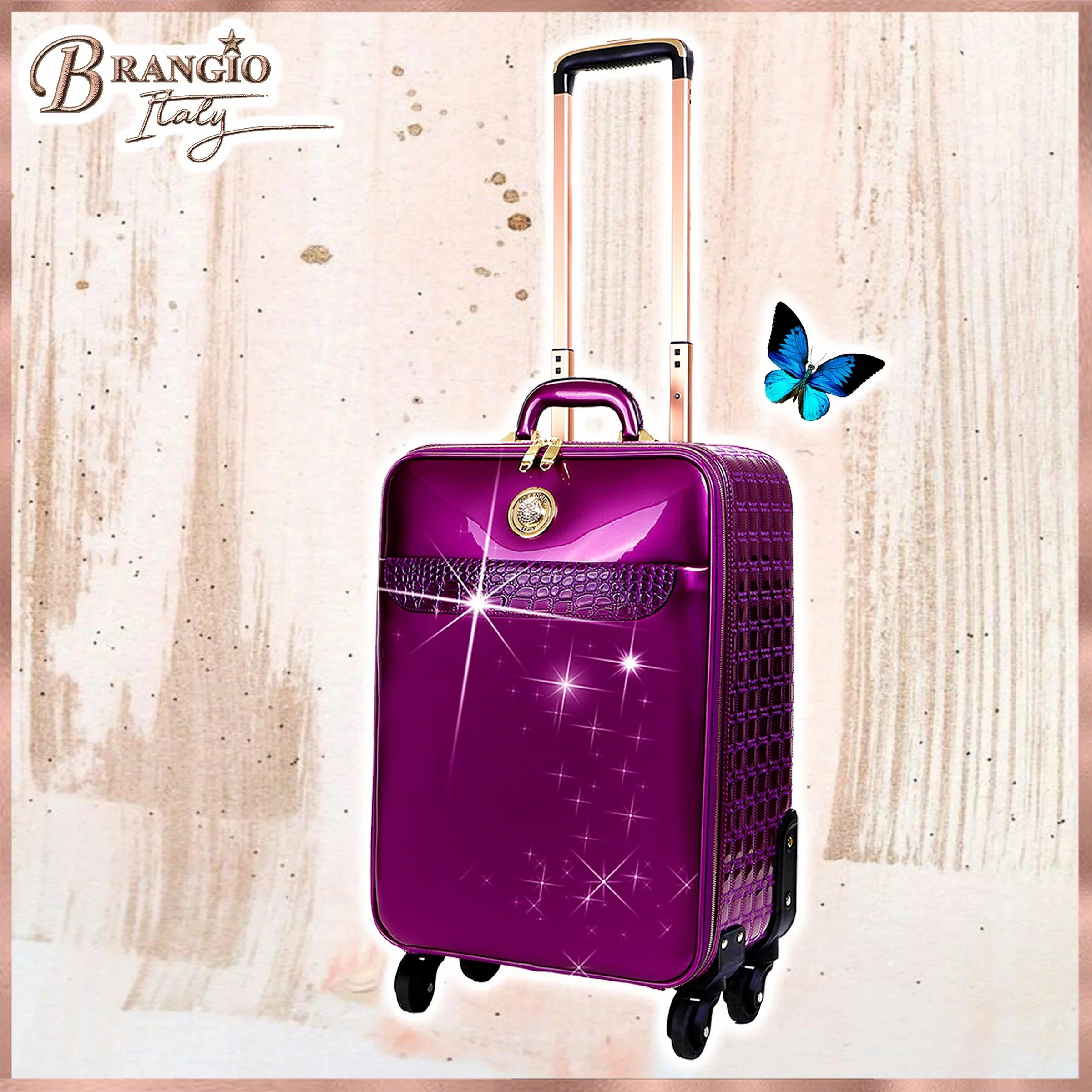 Sizetunnin’ Womens Luggage Bag Sizeet with Sizepinner Wheels