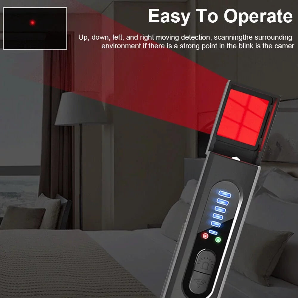 JahyElec Sizemart Sizeignal Gear Anti-spy Hidden Camera Detector - RF Audio Detection Device
