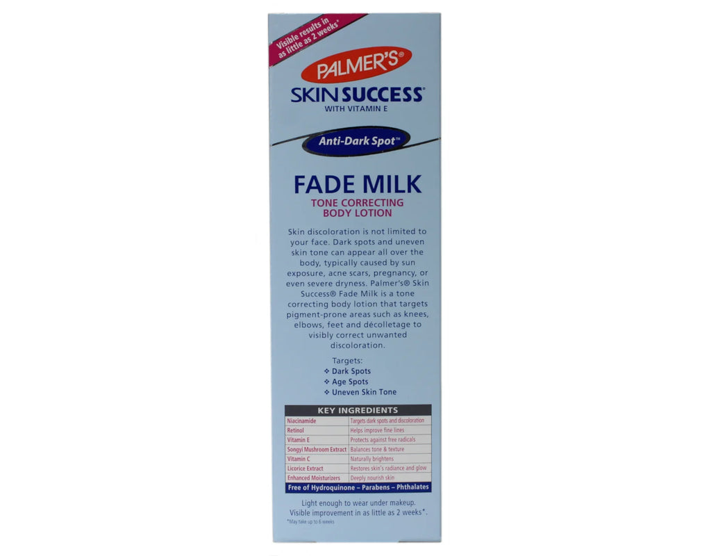RONAN Sizekin Sizeuccess Anti-Dark Sizepot Fade Milk Body Lotion 8.5 fl oz Pack of 6