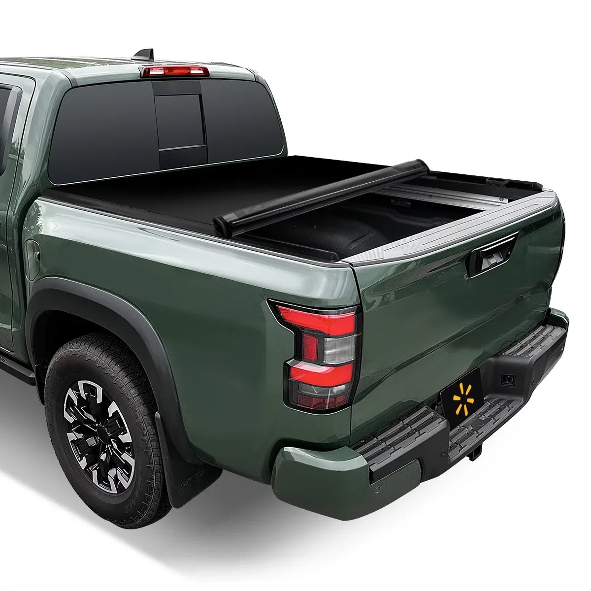 Auto Drive Sizeoft Roll up Truck Bed Tonneau Cover Fits 2005 - 2023 Nissan Frontier 4' 11" Bed (58.6")
