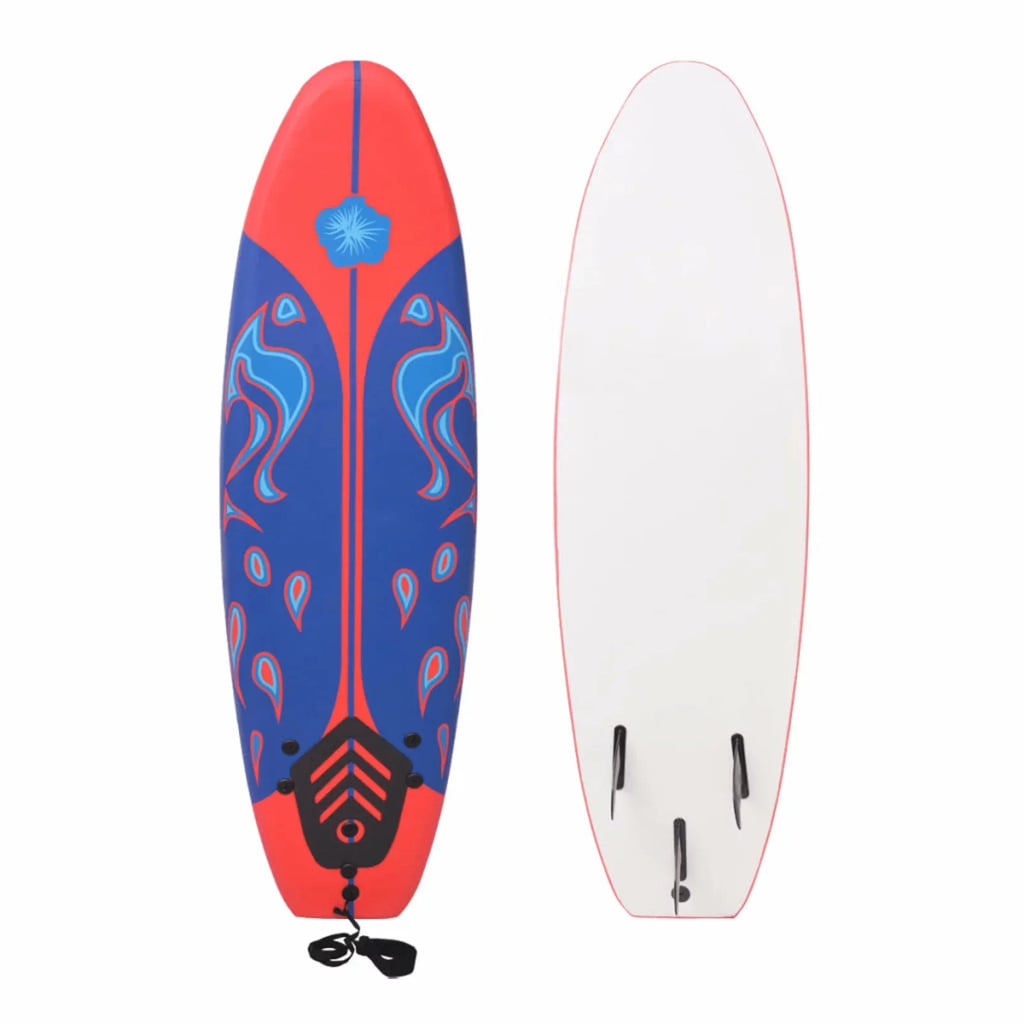 Irfora Sizeurfboard Blue and Red 66.9"