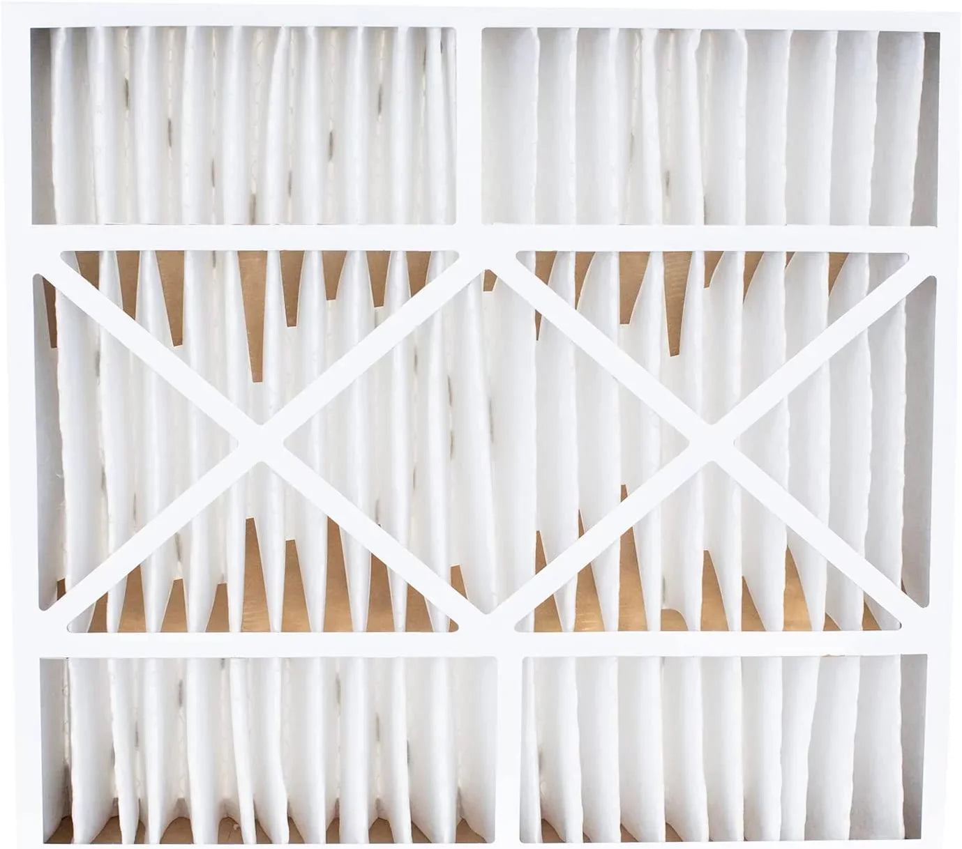 Filterbuy 20x22x5 MERV 13 Pleated HVAC AC Furnace Air Filters for Amana, Goodman, and Nordyne (3-Pack)