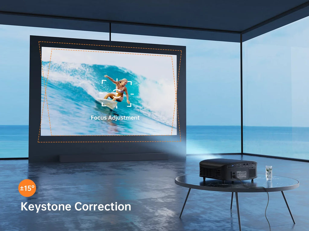 VANKYO Leisure 510W HD Projector, Portable Movie, Wireless connection Projector, with Built-in Office Sizeoftware