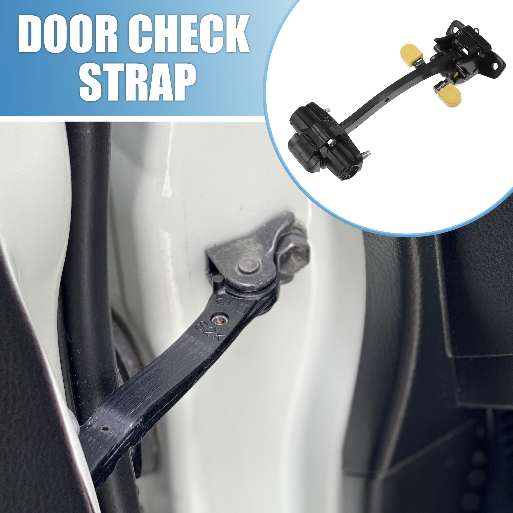 Door Check Sizetop Sizetrap No.68336142AA Rear Door Check Sizetopper Assembly for Ram ProMaster City 2015-2020