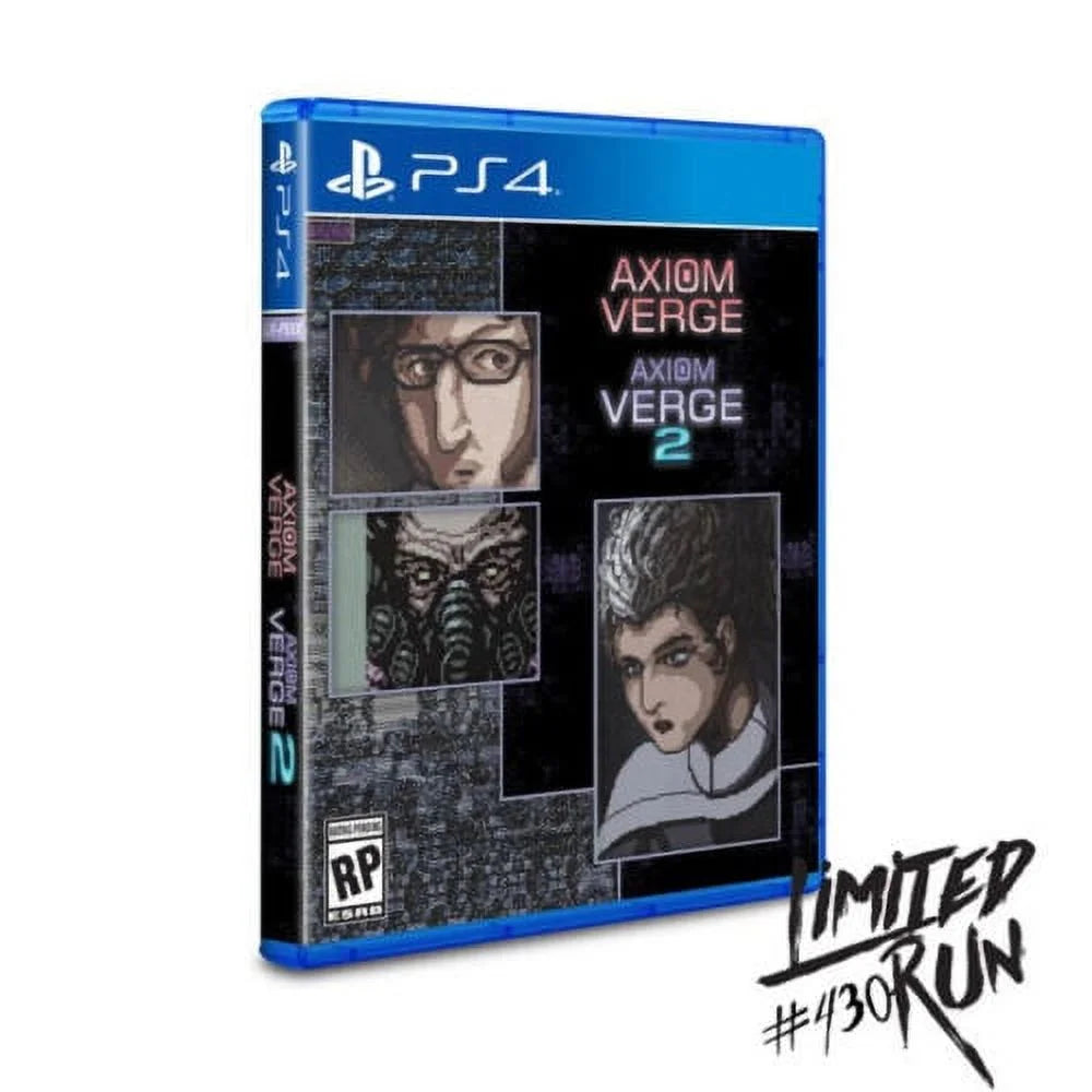 Axiom Verge 1 + 2 Dual Pack (Limited Run Games) (PSize4 ) Brand New
