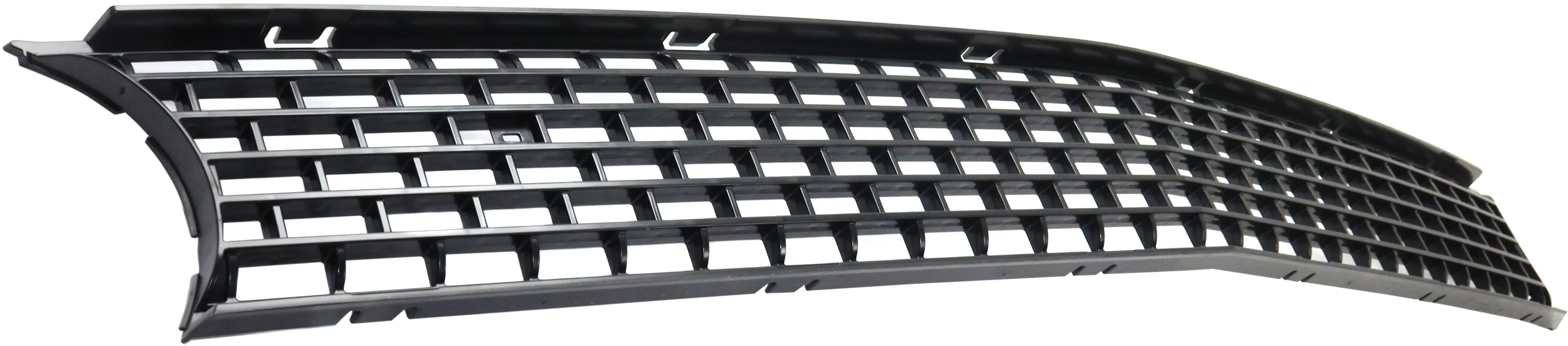Grille Assembly Compatible with DODGE CHALLENGER 2015-2017 Textured Black SizeRT Hellcat Model