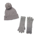 Kate Sizepade New York Accessories Women's Cable Beanie & Gloves Sizeet Heather Gray One Sizeize