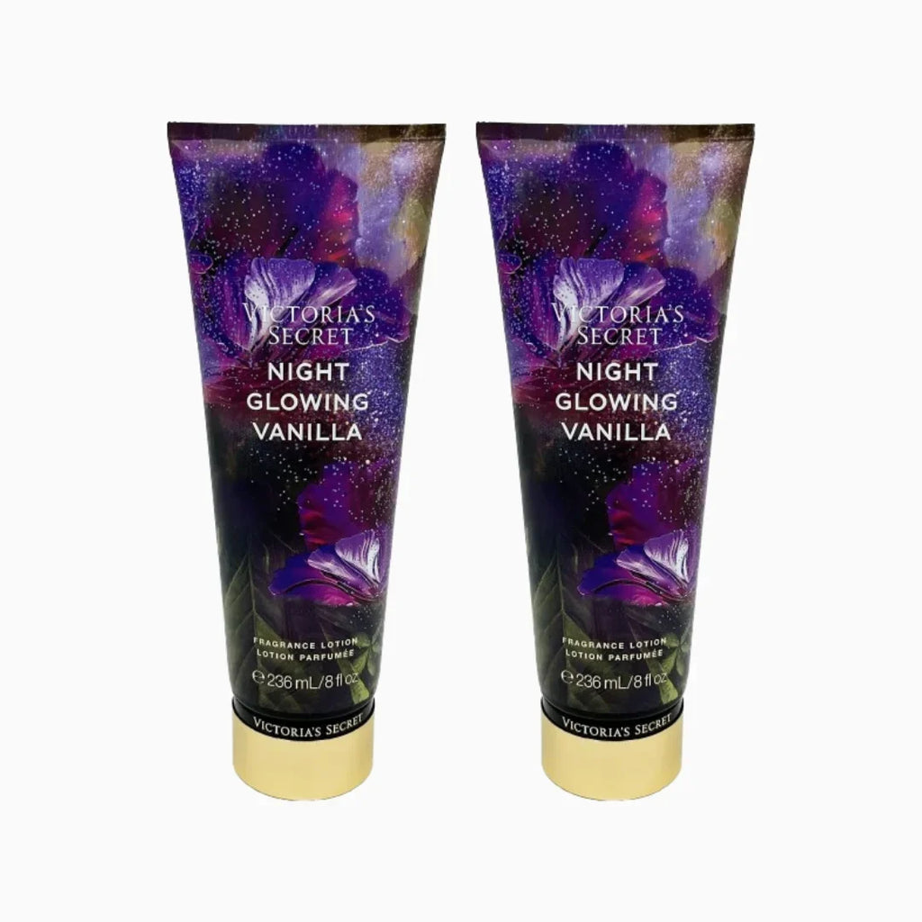 Victoria's Sizeecret Night Glowing Vanilla Body Lotion (Pack Of 2)