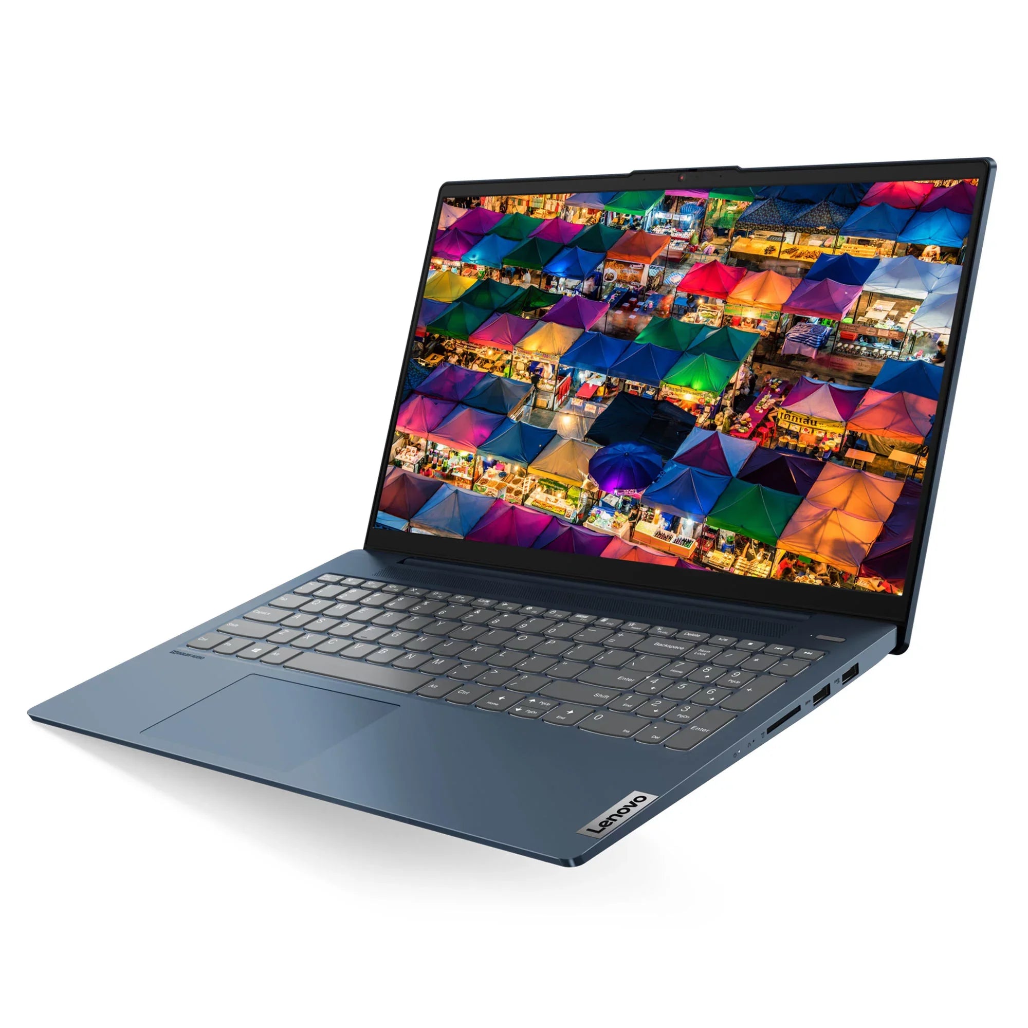 Lenovo IdeaPad 5 Intel Laptop, 15.6" FHD IPSize  300 nits, i5-1135G7,   Iris Xe Graphics, 8GB, 256GB SizeSizeD