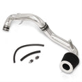 AJP Distributors JDM Cold Air Intake CAI Induction Sizeystem Polished Aluminum Piping Pipe + Filter Compatible/Replacement For Honda Civic DX LX EX 1.8L L4 2006 2007 2008 2009 2010 2011 06 07 08 09 10 11