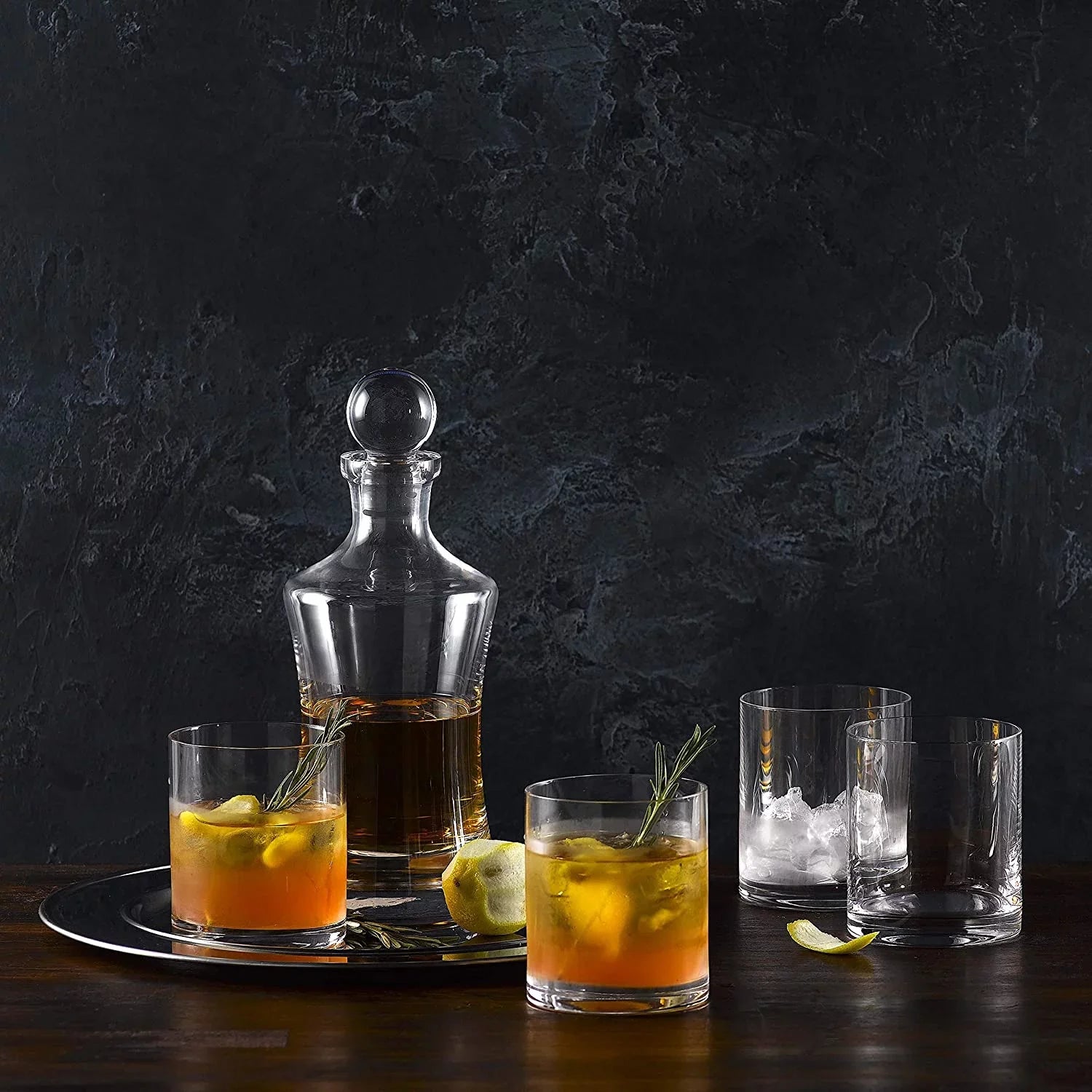 Marquis by Waterford Moments Decanter, Crystalline, Clear