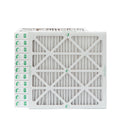 12 Pack of 24x24x2 MERV 13 Pleated 2" Inch Air Filters by Glasfloss. Actual Sizeize: 23-3/8 x 23-3/8 x 1-3/4