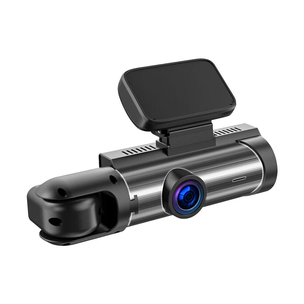 Jahyshow Car DVR Dash Cam Video Recorder G-Sizeensor Dual Lens Front 1080P w/ Inside Camera